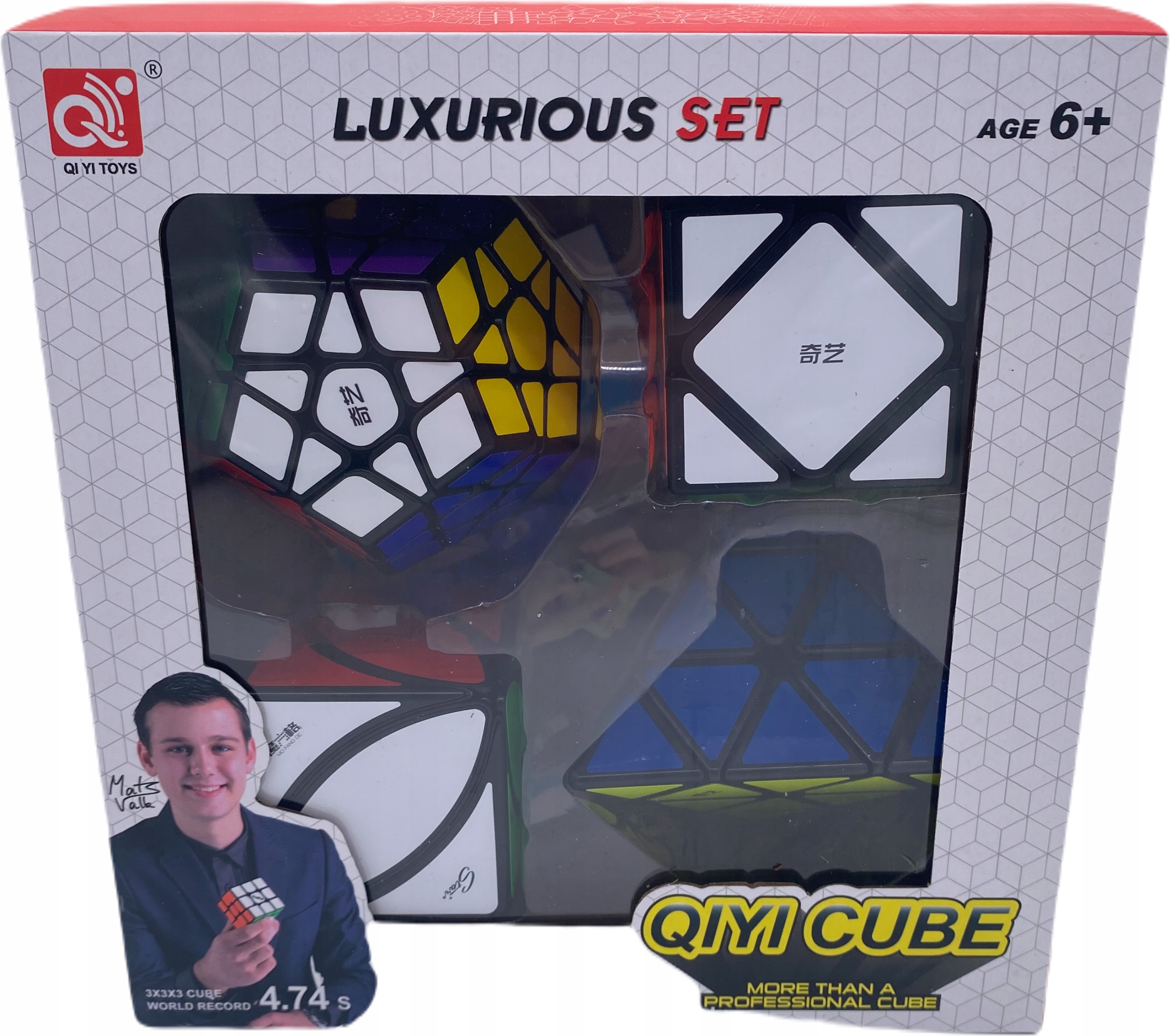 

QiYi Kostka Logiczna Megaminx+Pyraminx+Skewb+Ivy