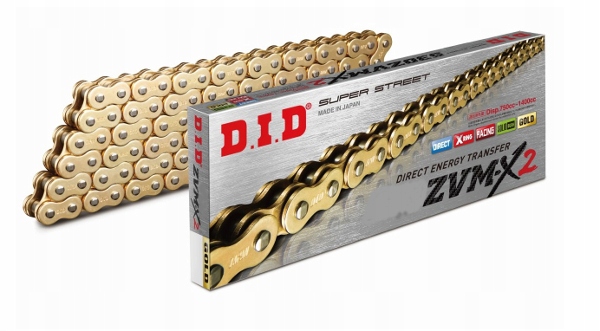 

Łańcuch Napędowy DID 525 ZVMX2 ZVM-X2 112 Złoty
