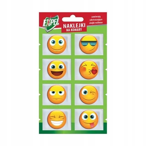 

Expel Naklejki na komary, 8 sztuk