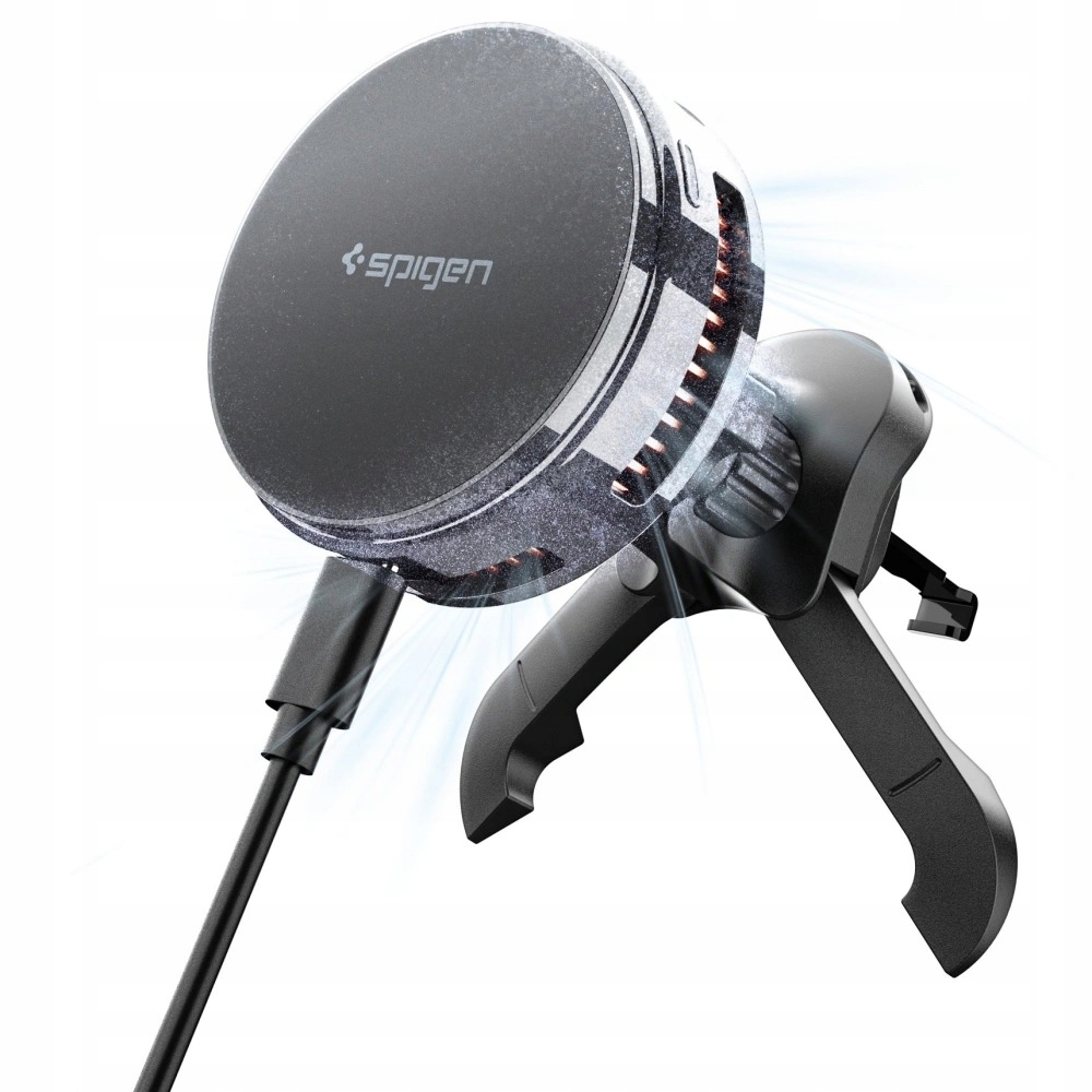 Držák do ventilační mřížky Spigen černý