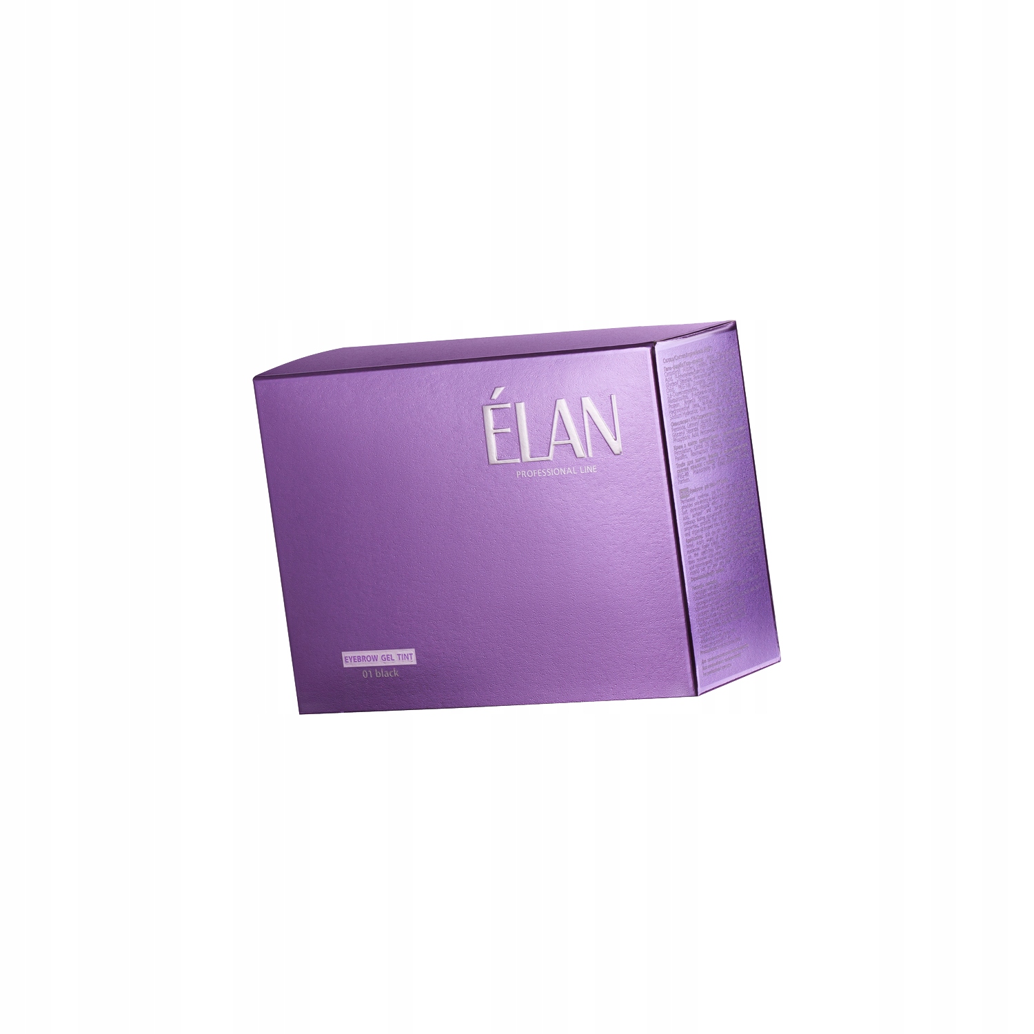Elan Sada barvy na obočí s oxidantem, 01 Black 30 ml