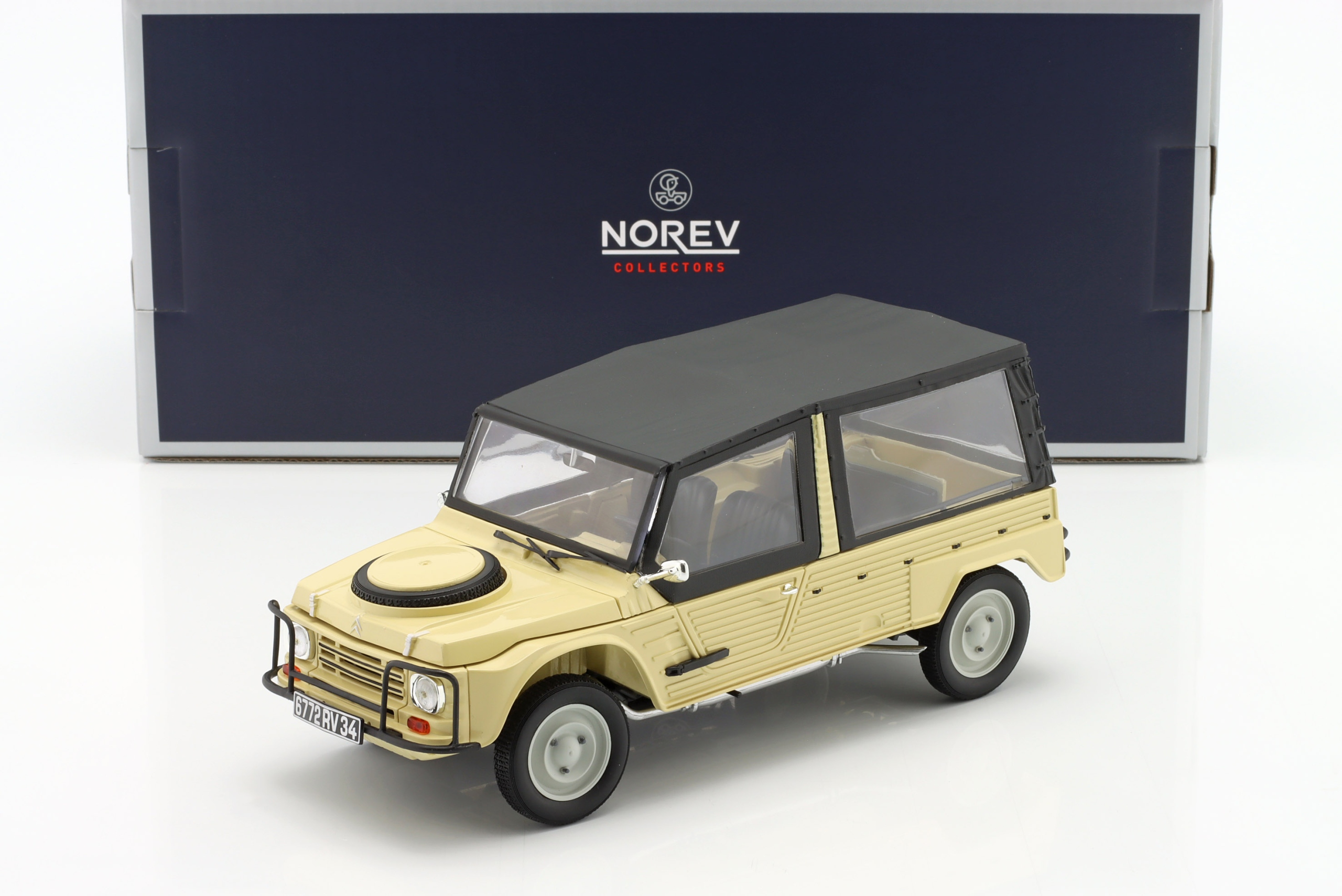 Norev Citroen Mehari 4X4 1979 Beige 1:18