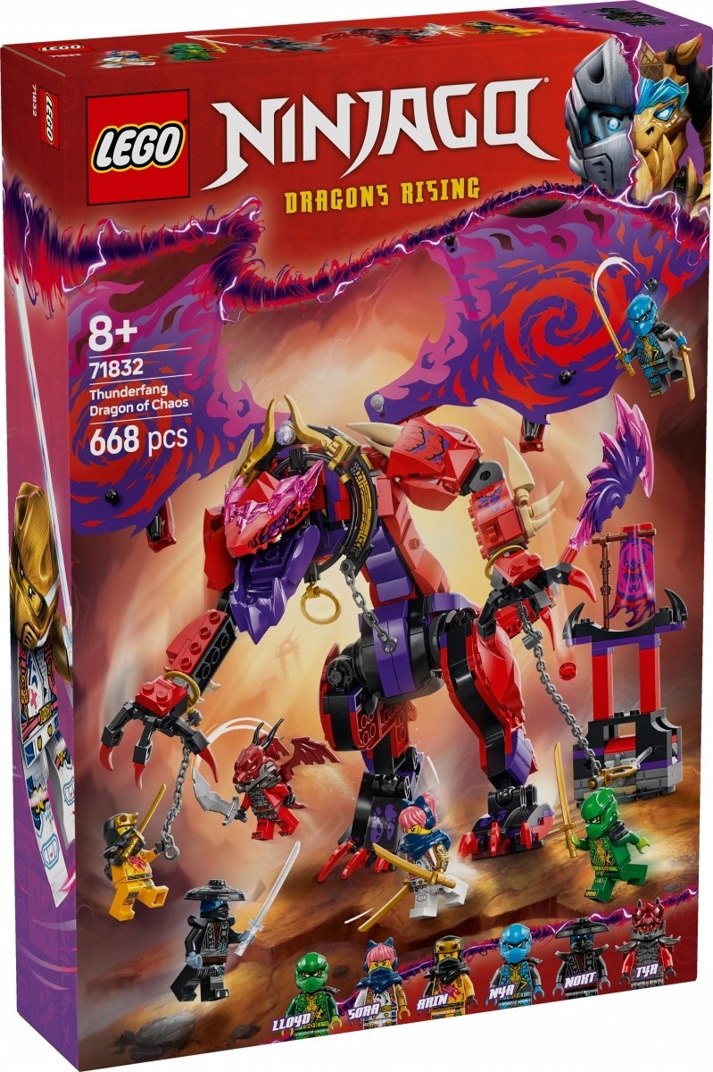 Lego Stavebnice Ninjago 71832 Drak chaosu