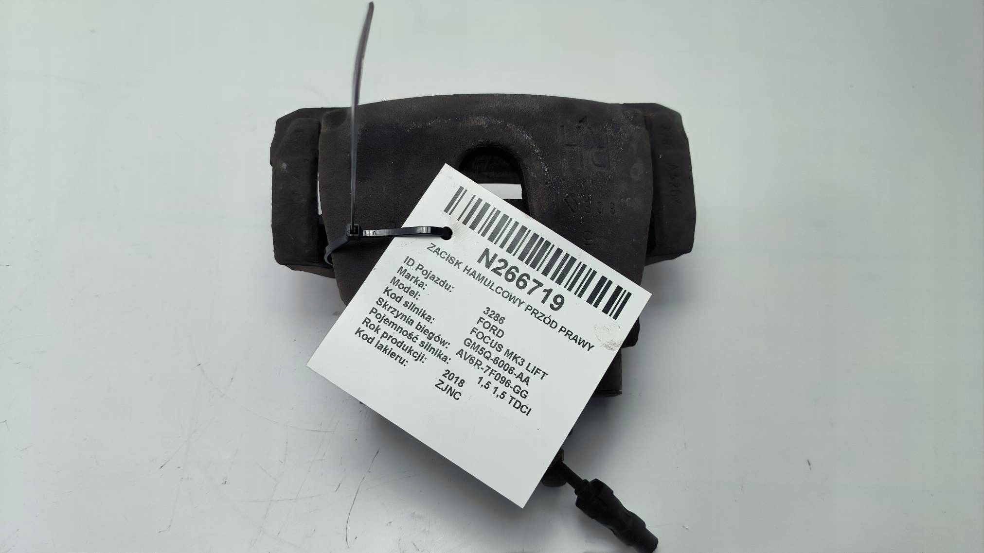 caliper brake front right 1.5 TDCI FORD FOCUS MK3 LIFT