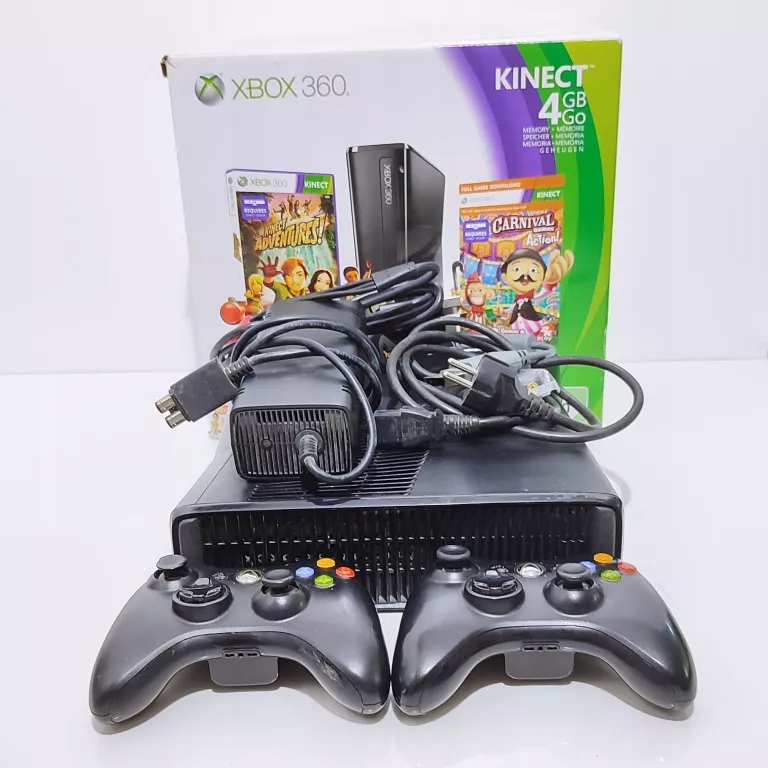 Консоль Microsoft Xbox 360 4 ГБ черный