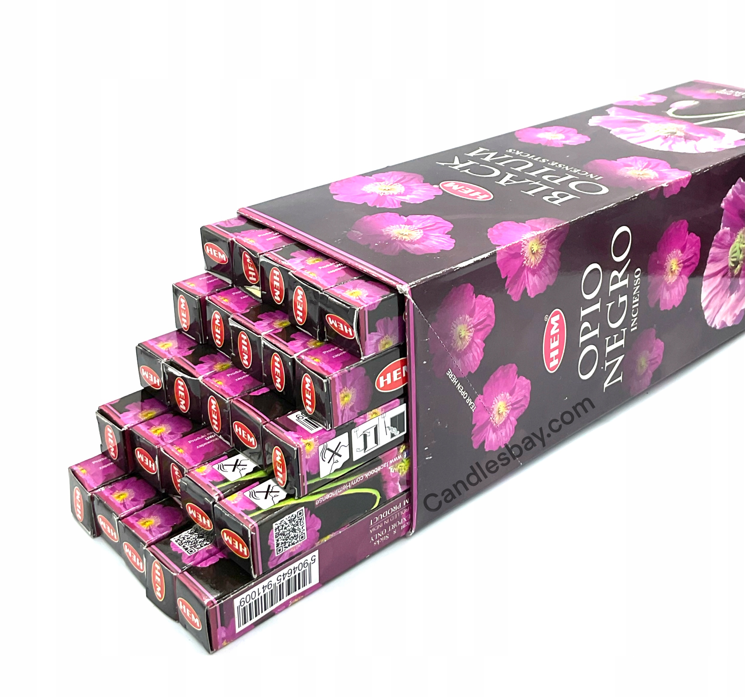 

Kadzidełka Hem Black Opium Czarne Opium 200szt