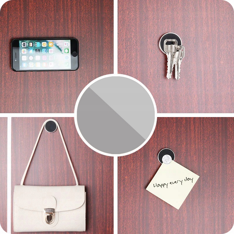 2x BLASZKA NA TELEFON UCHWYT MAGNETYCZNY SREBRNA Marka Inna