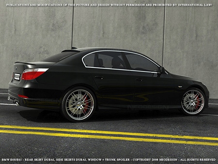 BODY KIT BMW E60 zestaw tuningowy NEO DESIGN NOWY PODKŁAD Stan opakowania oryginalne