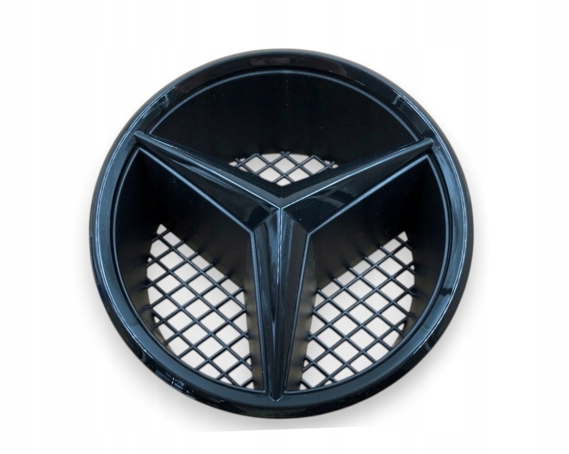 Czarny Znak Gwiazda Grilla Połysk Przód 185mm A2078880260 Do Mercedes Benz