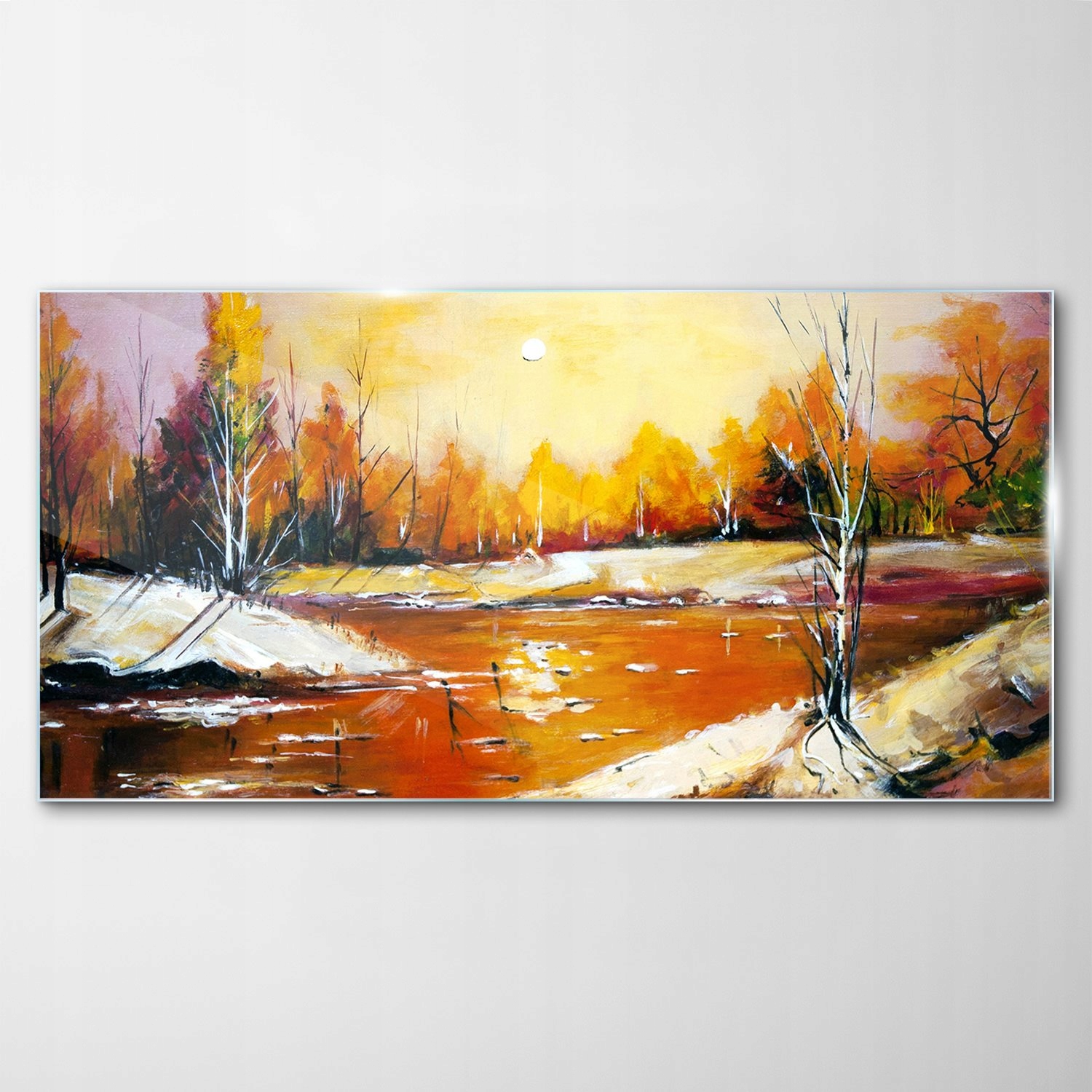 

Hartowany Obraz Szklany Jesień Las Drzewa 120x60