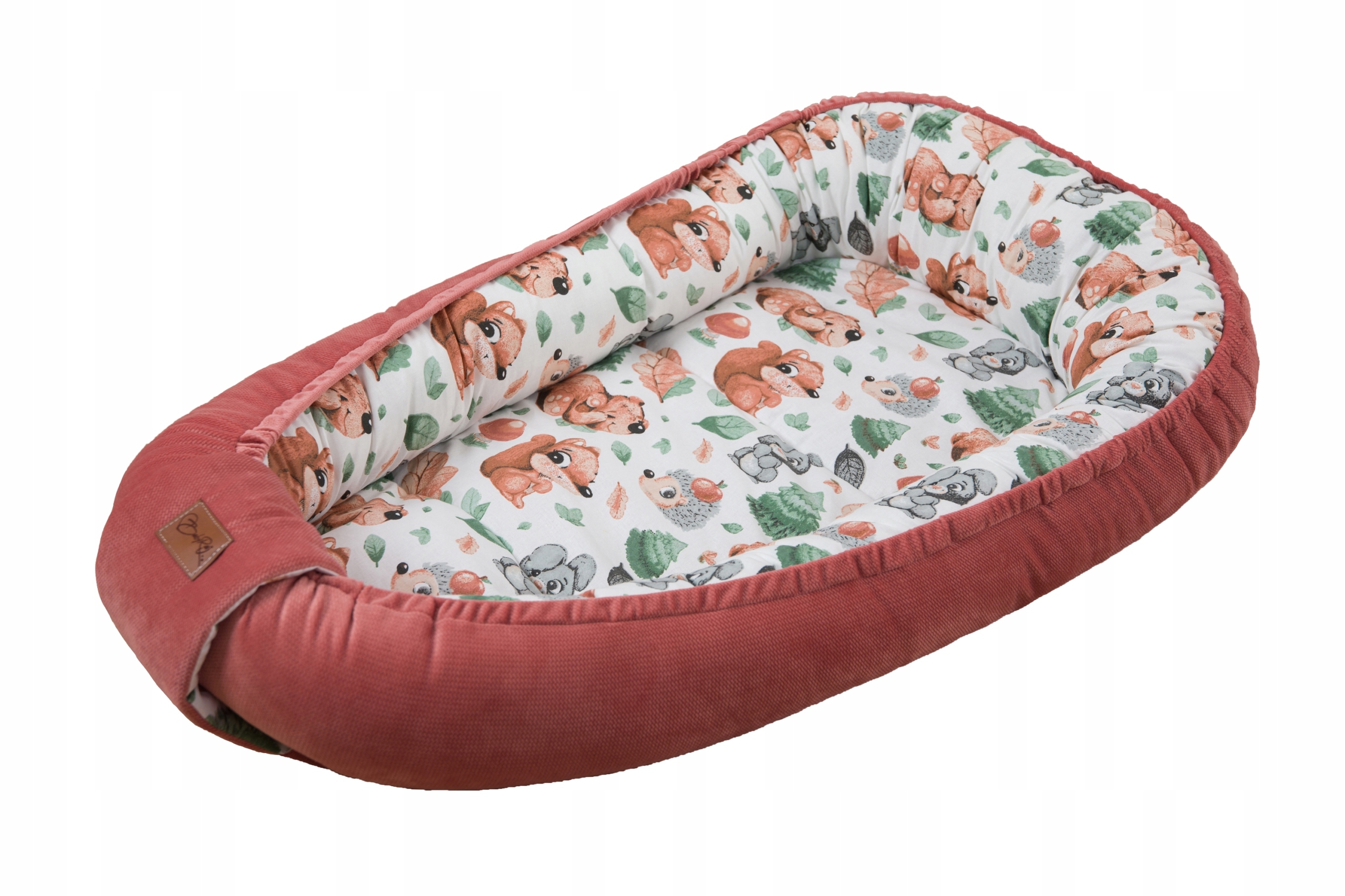 Gniazdko kokon niemowlęcy VELVET duży kojec