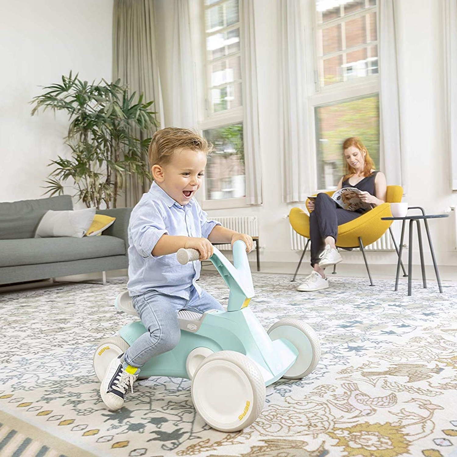 BERG Gokart GO² Jeździk na Pedały 2w1 Miętowy Marka BERG