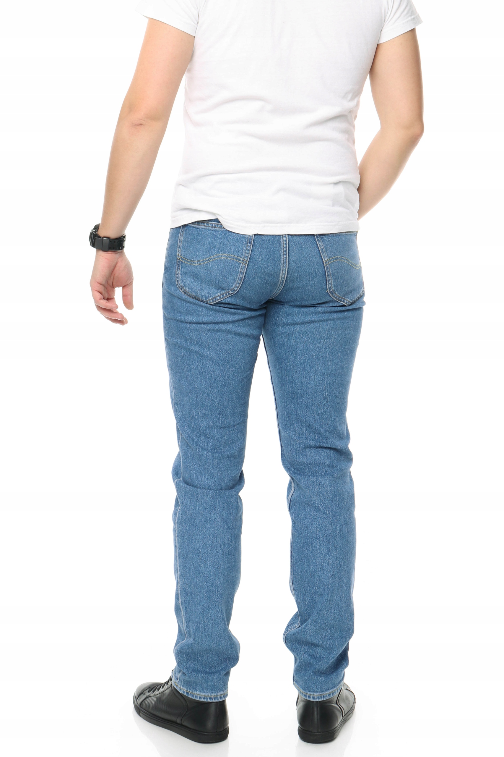 LEE RIDER spodnie męskie zwężane jeansy W31 L34 Model RIder