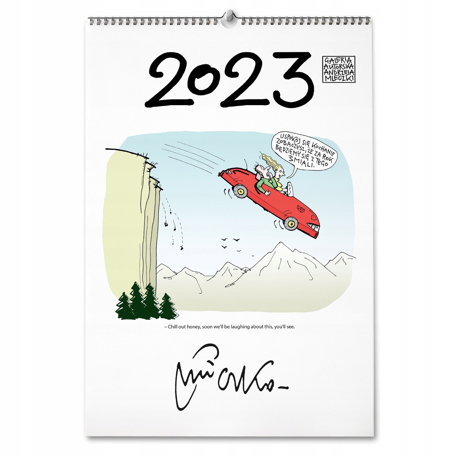 

Kalendarz ścienny 2023 wieloplanszowy A. Mleczko