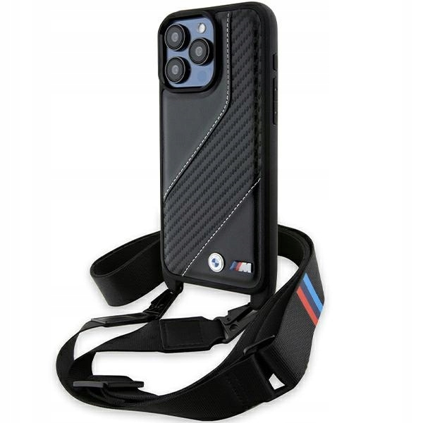 Pouzdro Bmw BMHCP15X23PSCCK pro iPhone 15 Pro Max 6,7" černé/černé pevné pouzdro M Edi