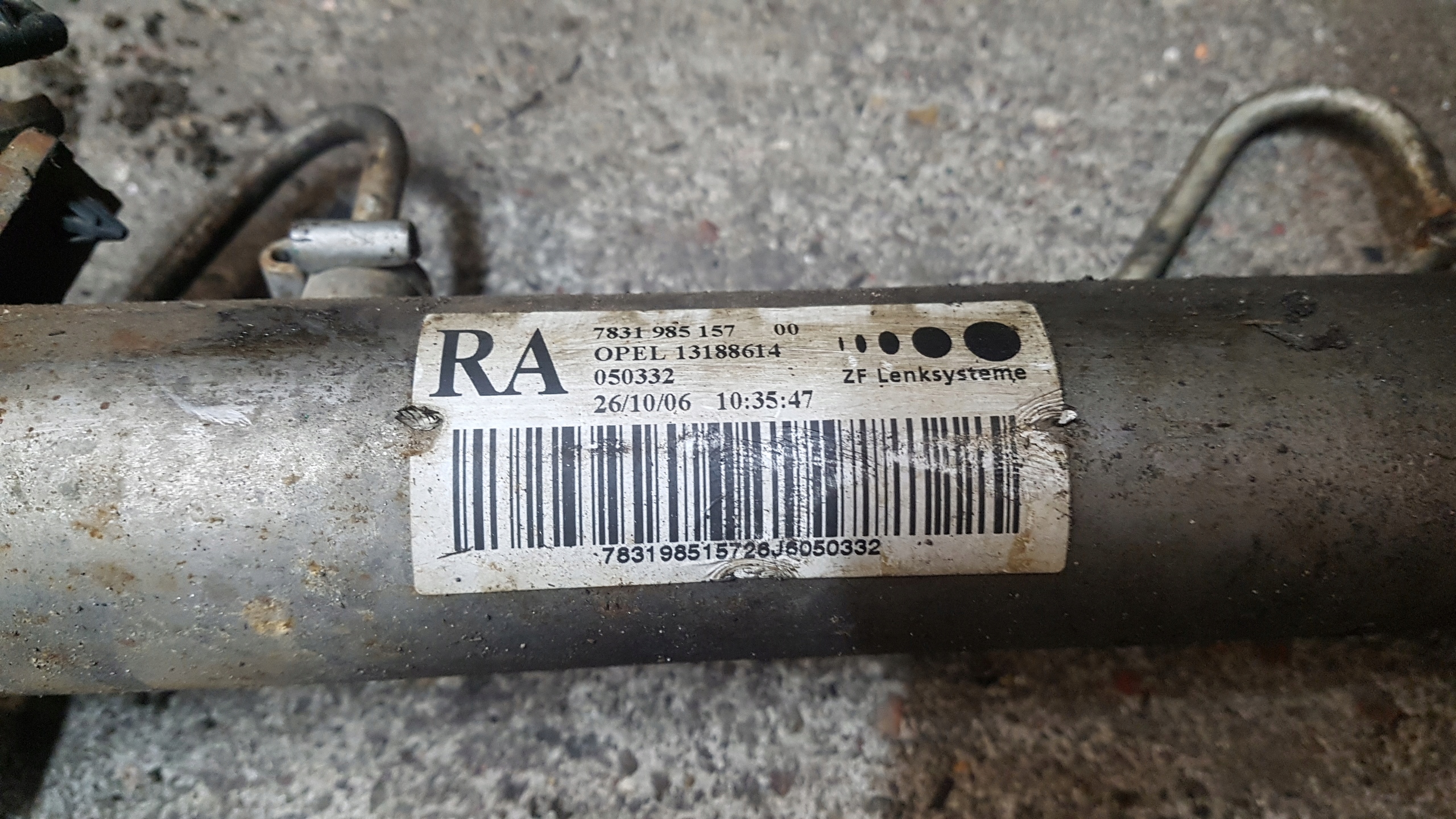 control OPEL ASTRA H 13188614