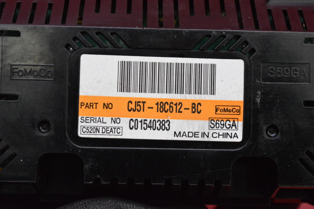 control panel air conditioning devices KLIMY CJ5T-18C612-BC FORD ESCAPE MK3 KUGA MK2 12