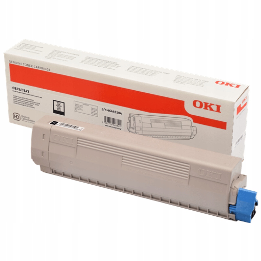 Toner Oki 46443104 čierny (black)