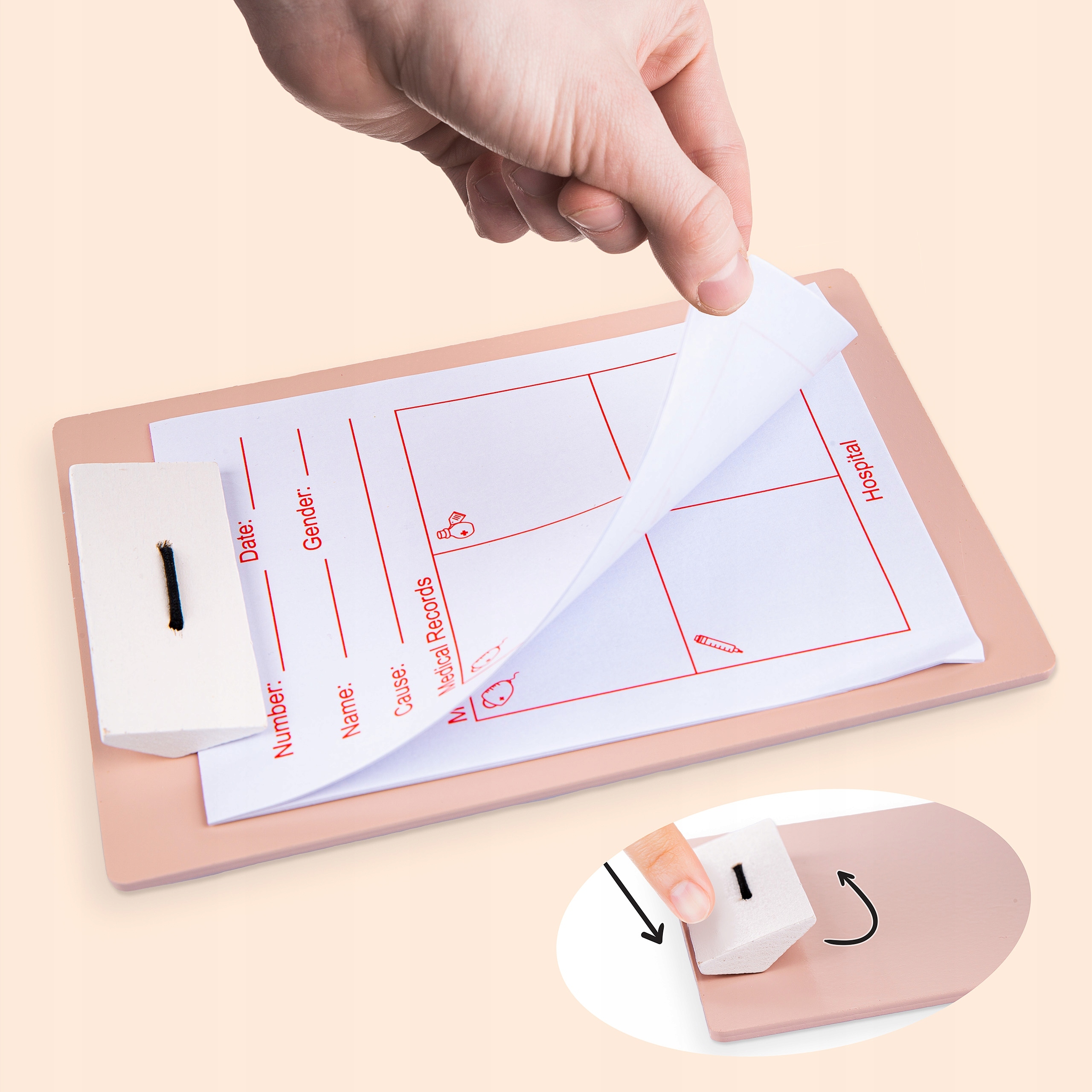 ZESTAW MAŁEGO LEKARZA DLA DZIECI DOKTOR PIELĘGNIARKA WALIZKA KINDERPLAY Płeć chłopcy dziewczynki