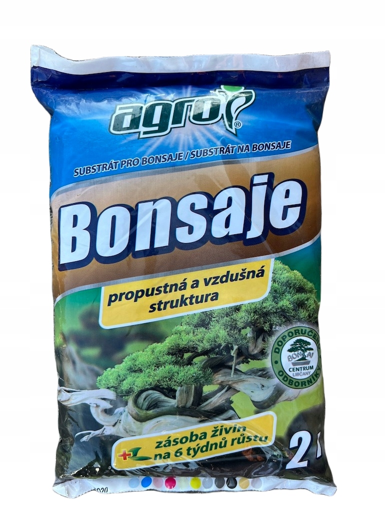 

Uniwersalne Podłoże do drzewek Bonsai 2l