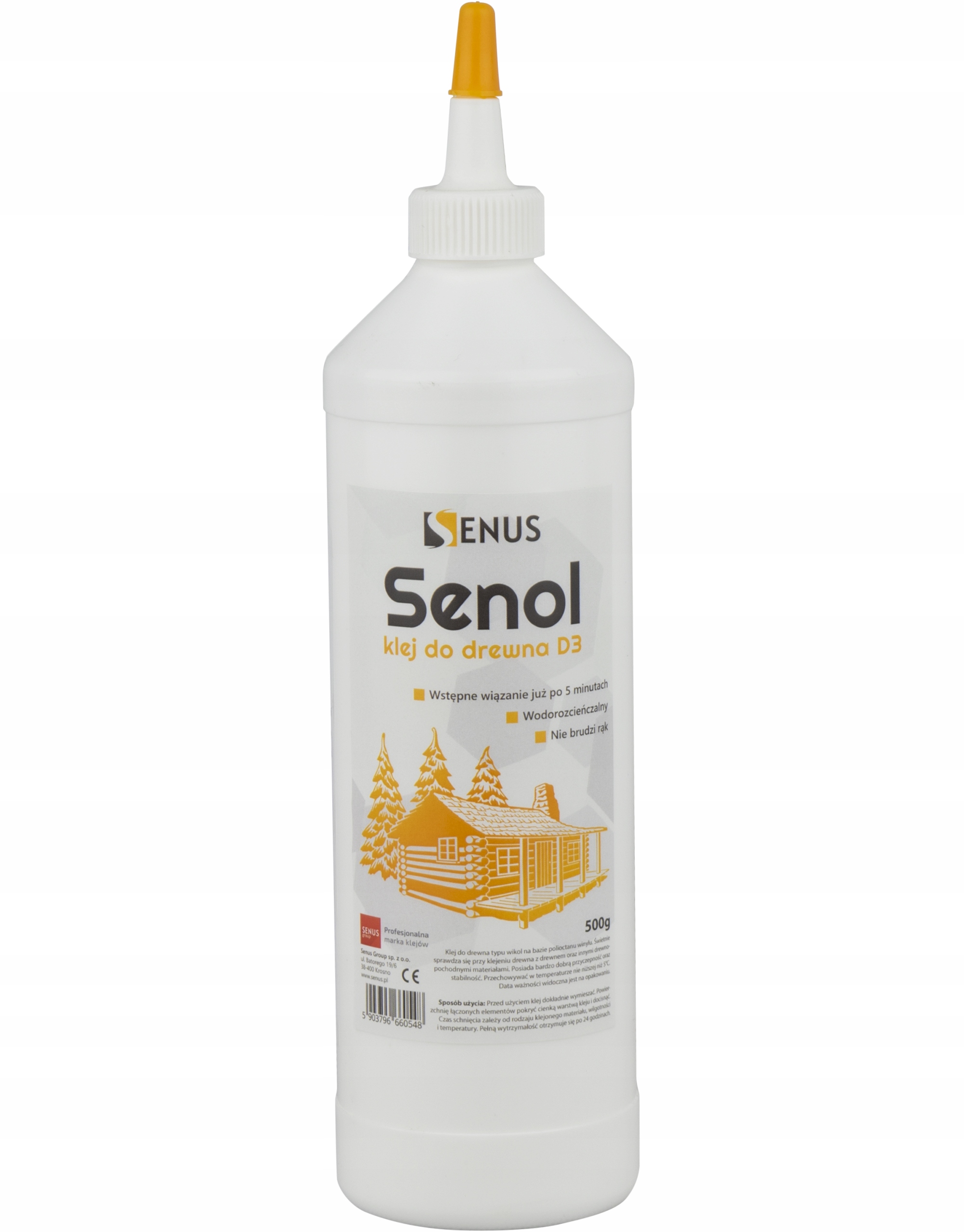 

Klej do drewna wodoodporny Senol D3 500g Senus