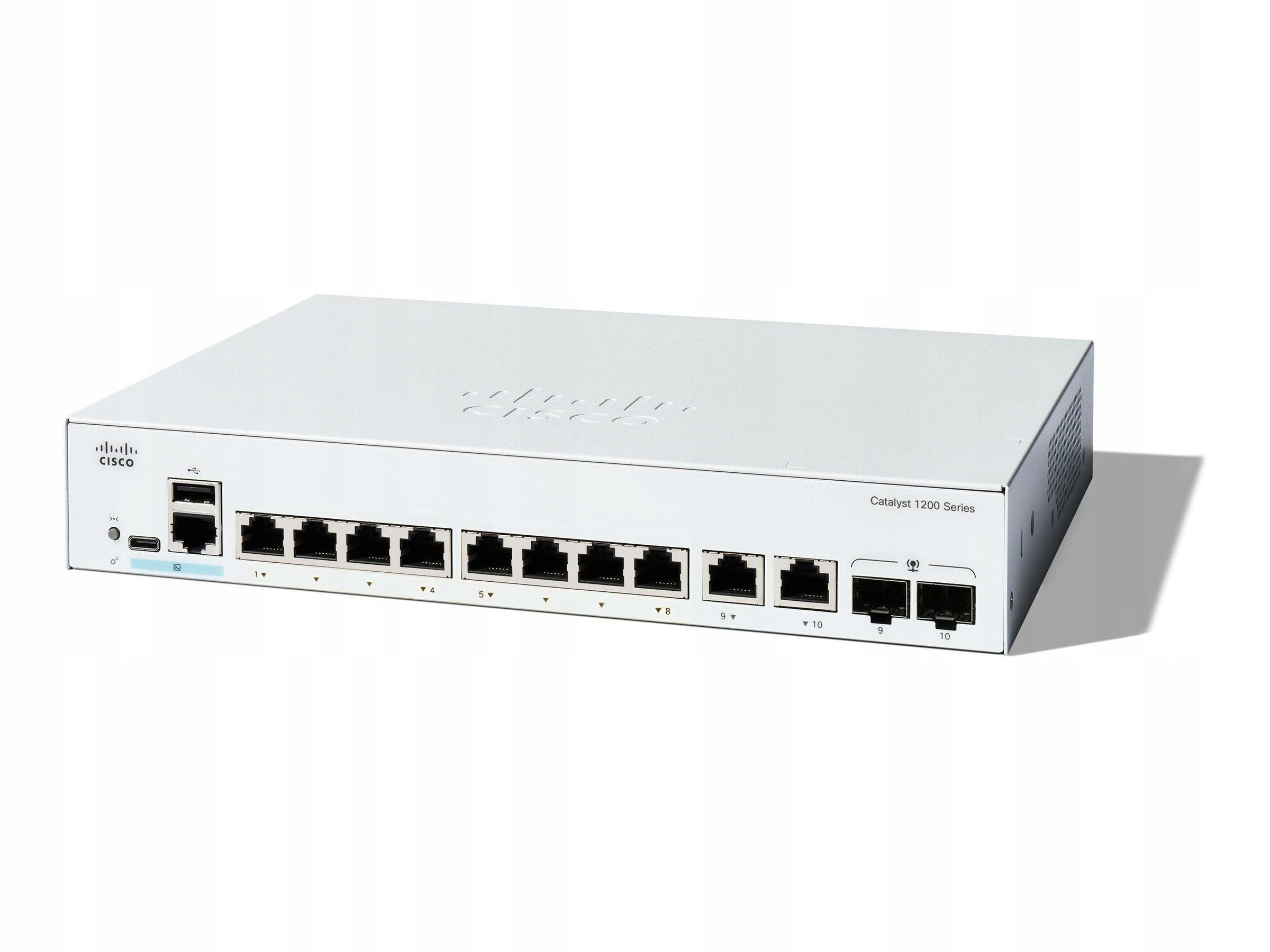 Cisco Catalyst 1200 8-port Ge Ext Ps 2x1G Combo