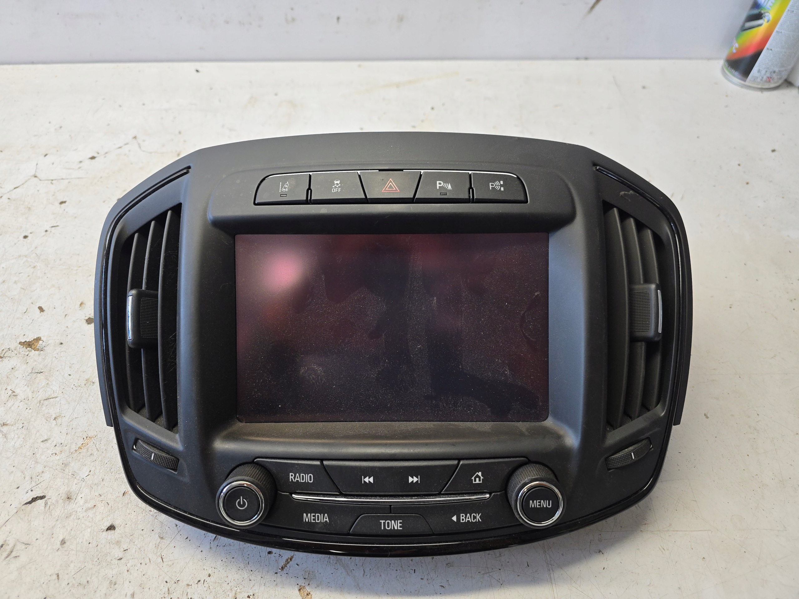 OPEL INSIGNIA A LIFT display frame RADIA navigation devices 26681356
