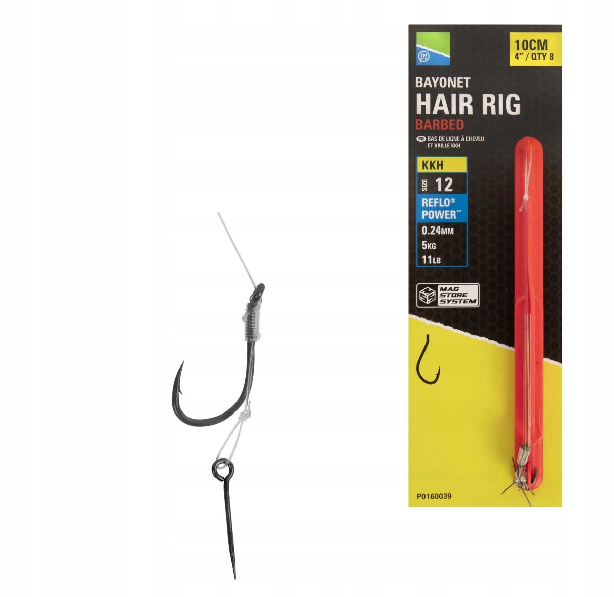 Przypony Preston 10cm Bayonet Hair Rigs 12-0,24mm