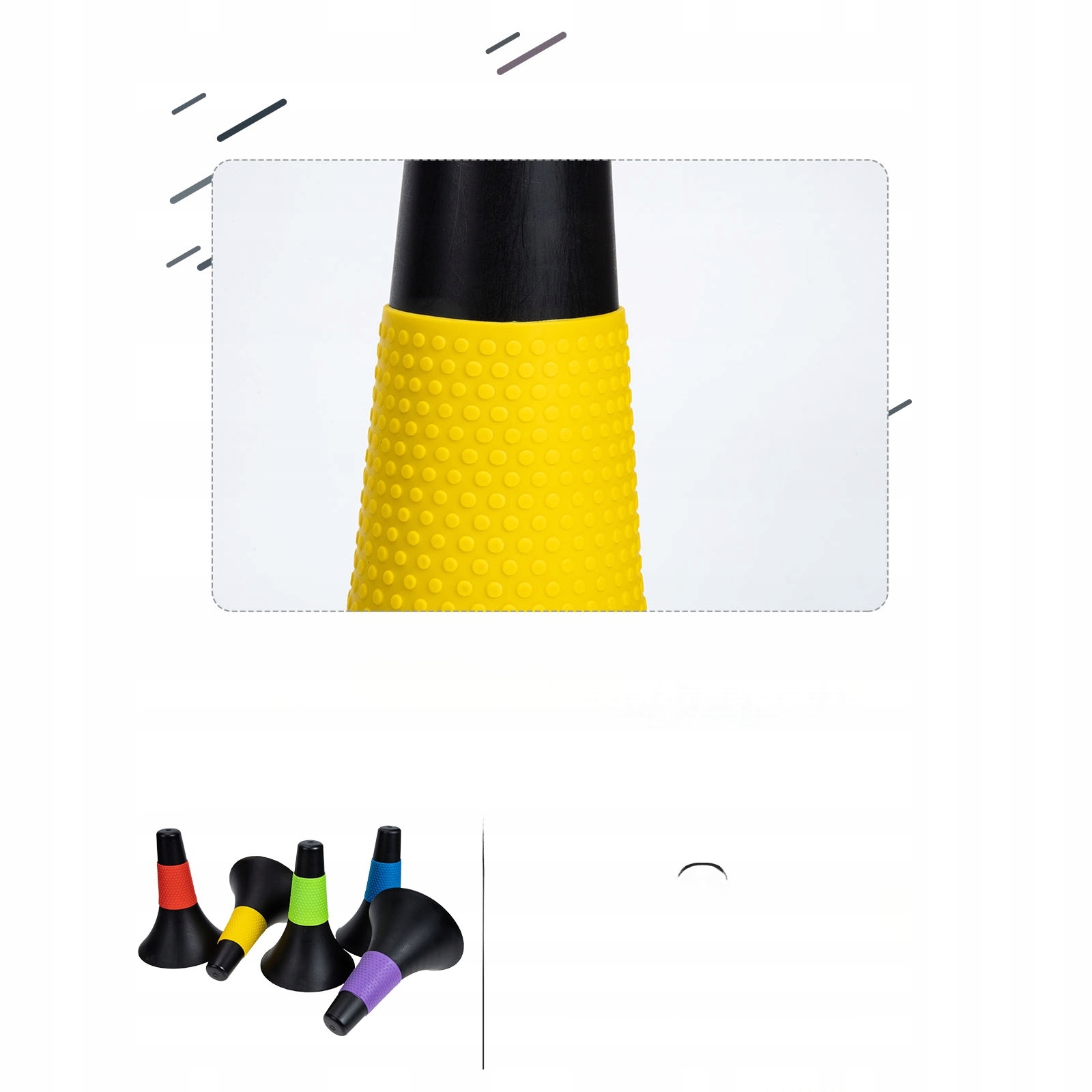 ZWINNOŚĆ STOŻKÓW HANDICAP TRENINGU PIŁKI NOŻNEJ Model 14158535256731