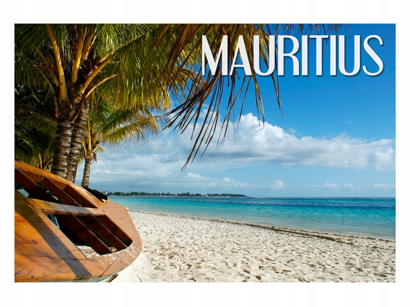 

Mauritius Plaża Palmy Magnes na lodówkę