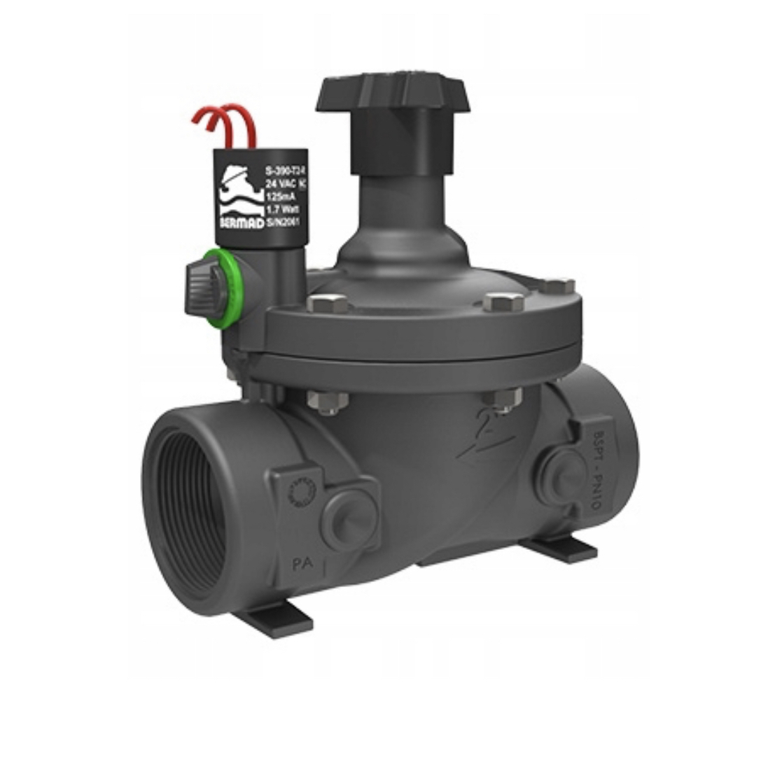 Elektroventil Bermad 2" IR-21T Gw S Reguláciou Prietoku 24 Vac