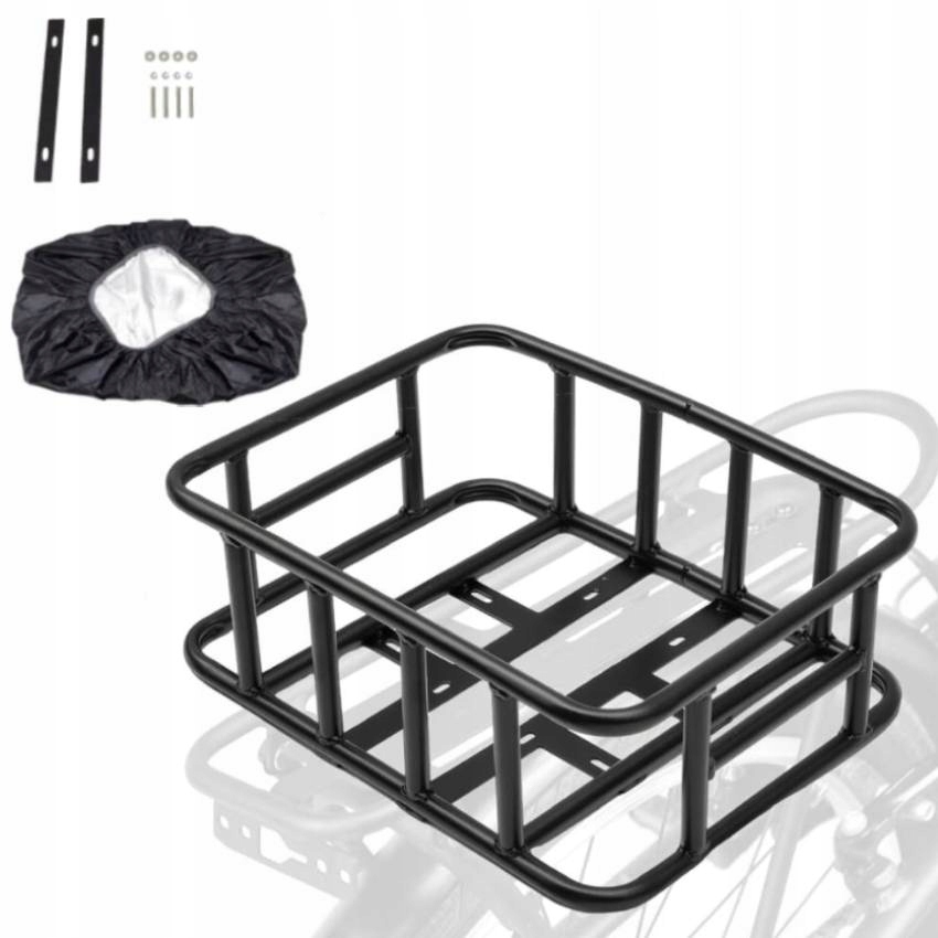 Koszyk Rowerowy Metalowy Na Tylny Bagażnik