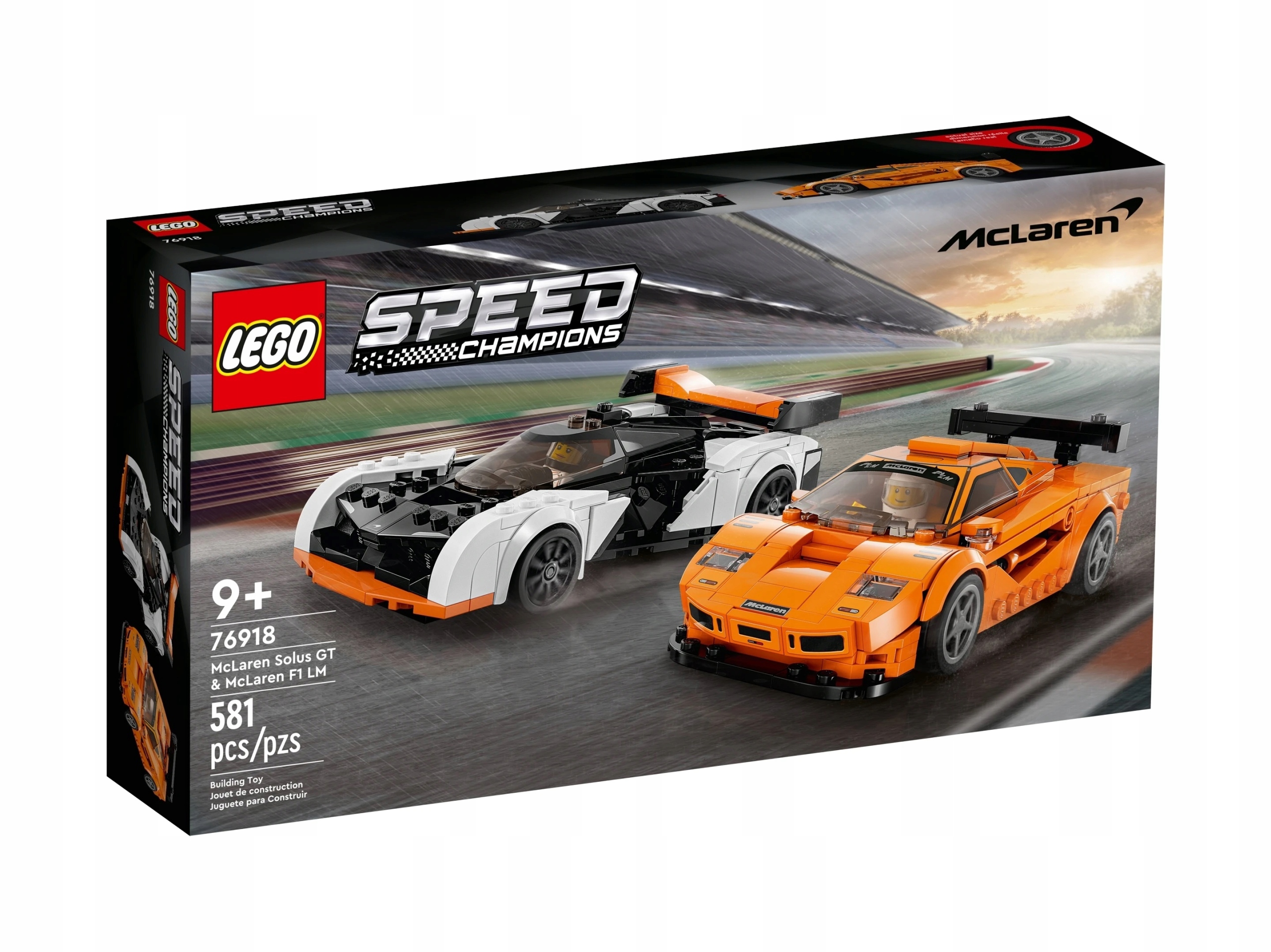 Lego 76918 Speed Champions McLaren Solus Gt a McLaren F1 LM