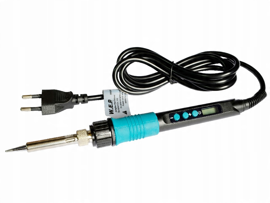 

Zestaw lutownica oporowa 100W 500C LCD