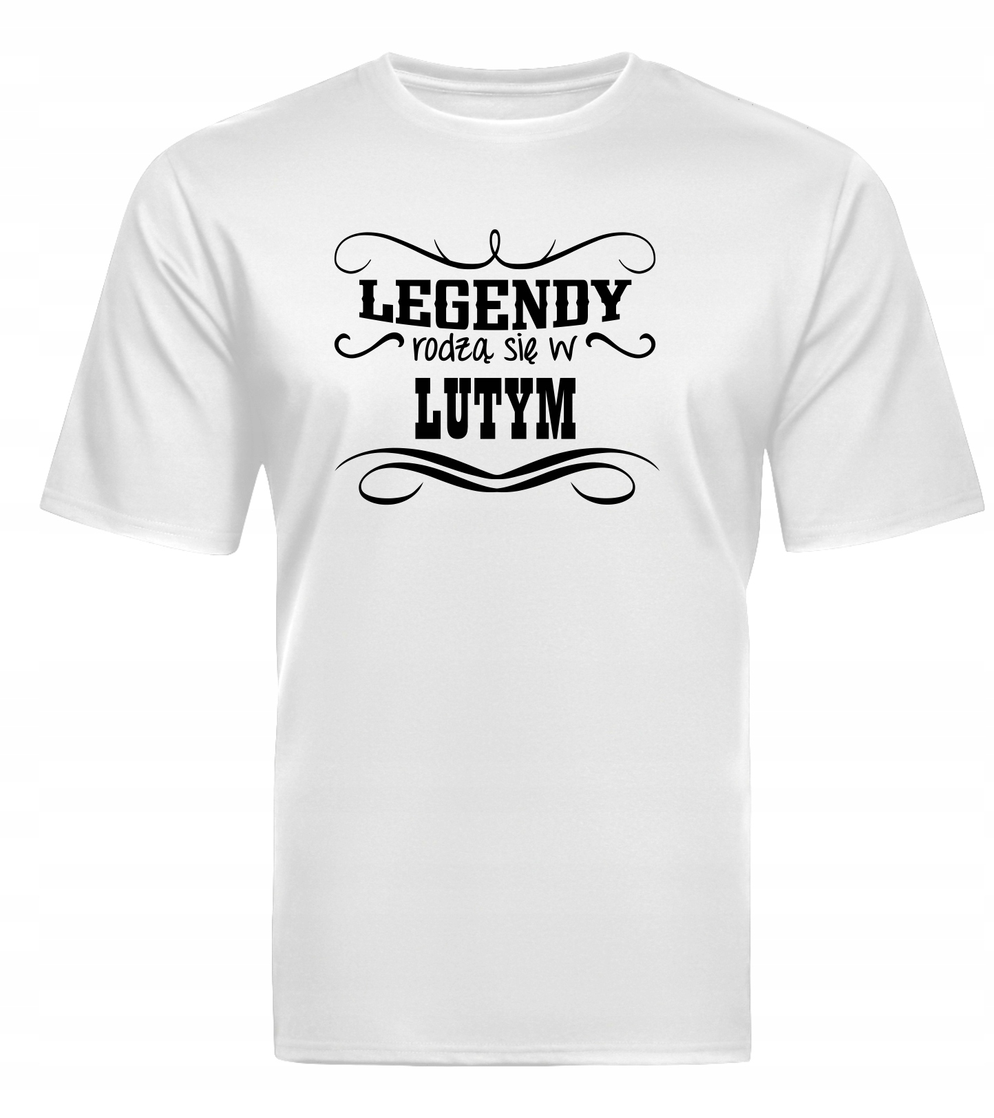 

Koszulka Legendy rodzą się w Lutym Urodziny