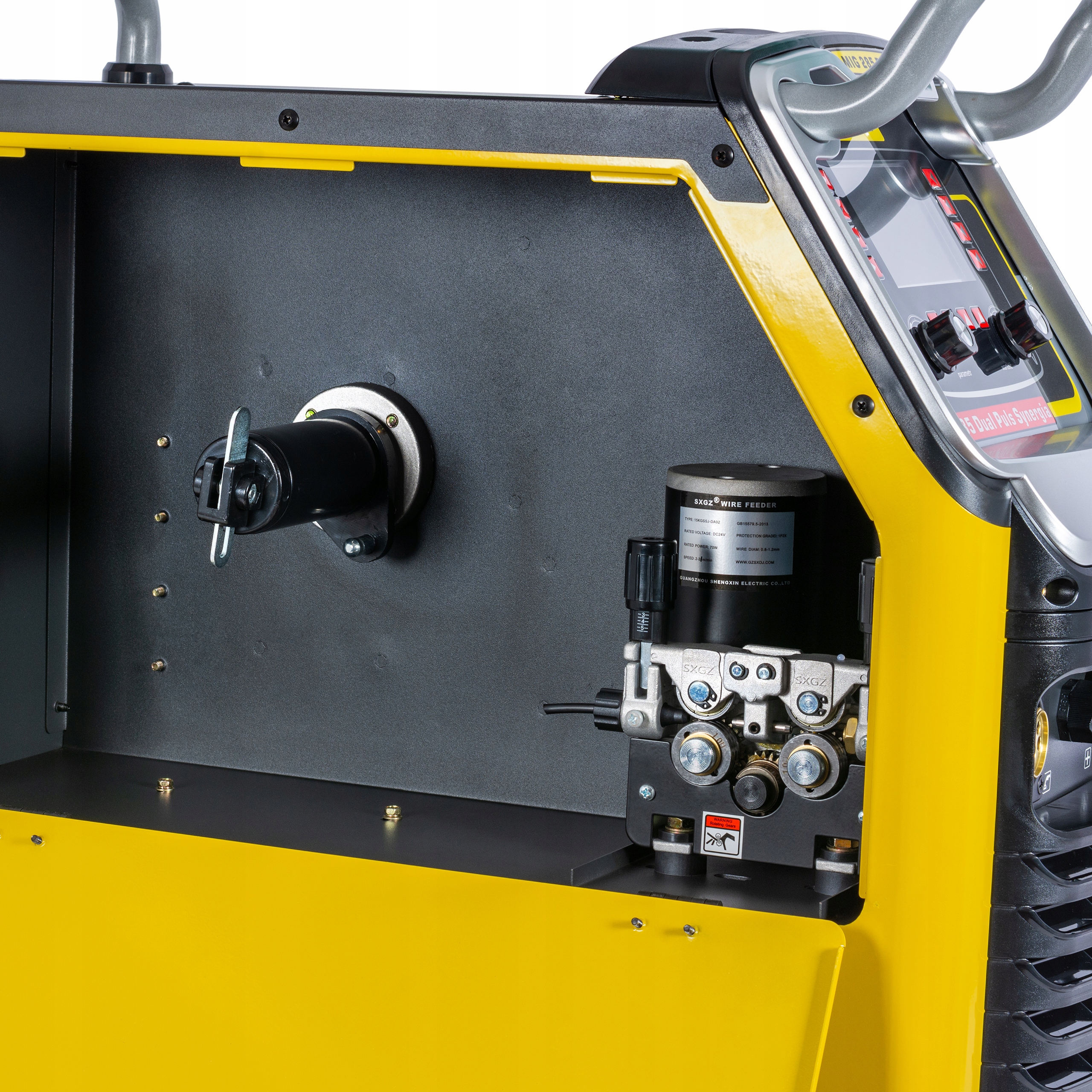 Spawarka inwerterowa MIG/MAG 285 Dual Puls Synergia LCD MAGNUM Rodzaj półautomat spawalniczy