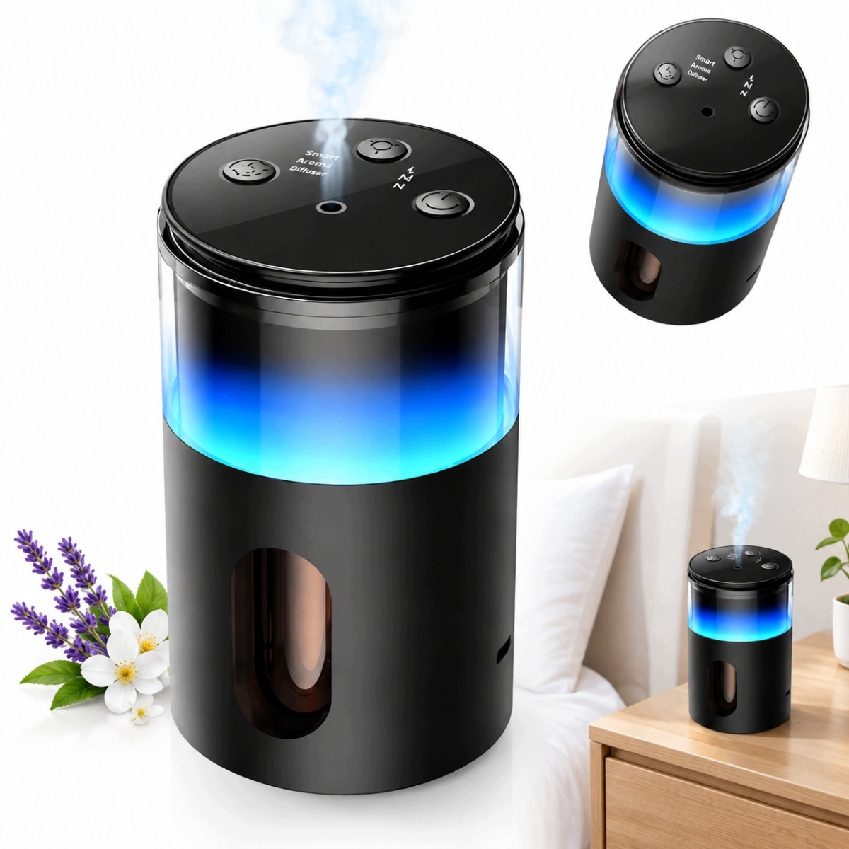 Nowoczesny Nebulizator Bezwodny Do Olejków Dyfuzja