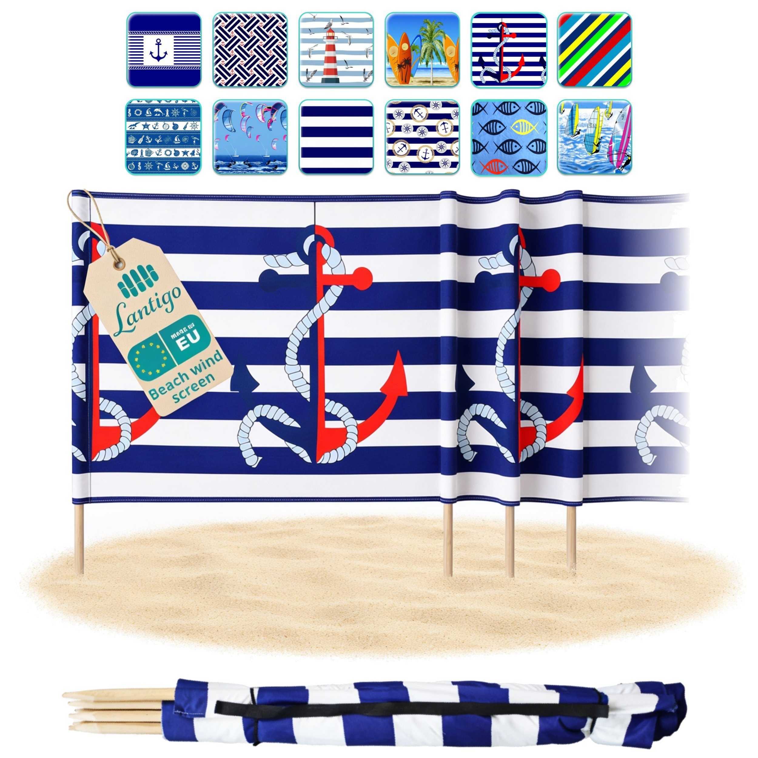 Lantigo paraván 10 m x 80 cm Uv mikrovlákno velká kotva