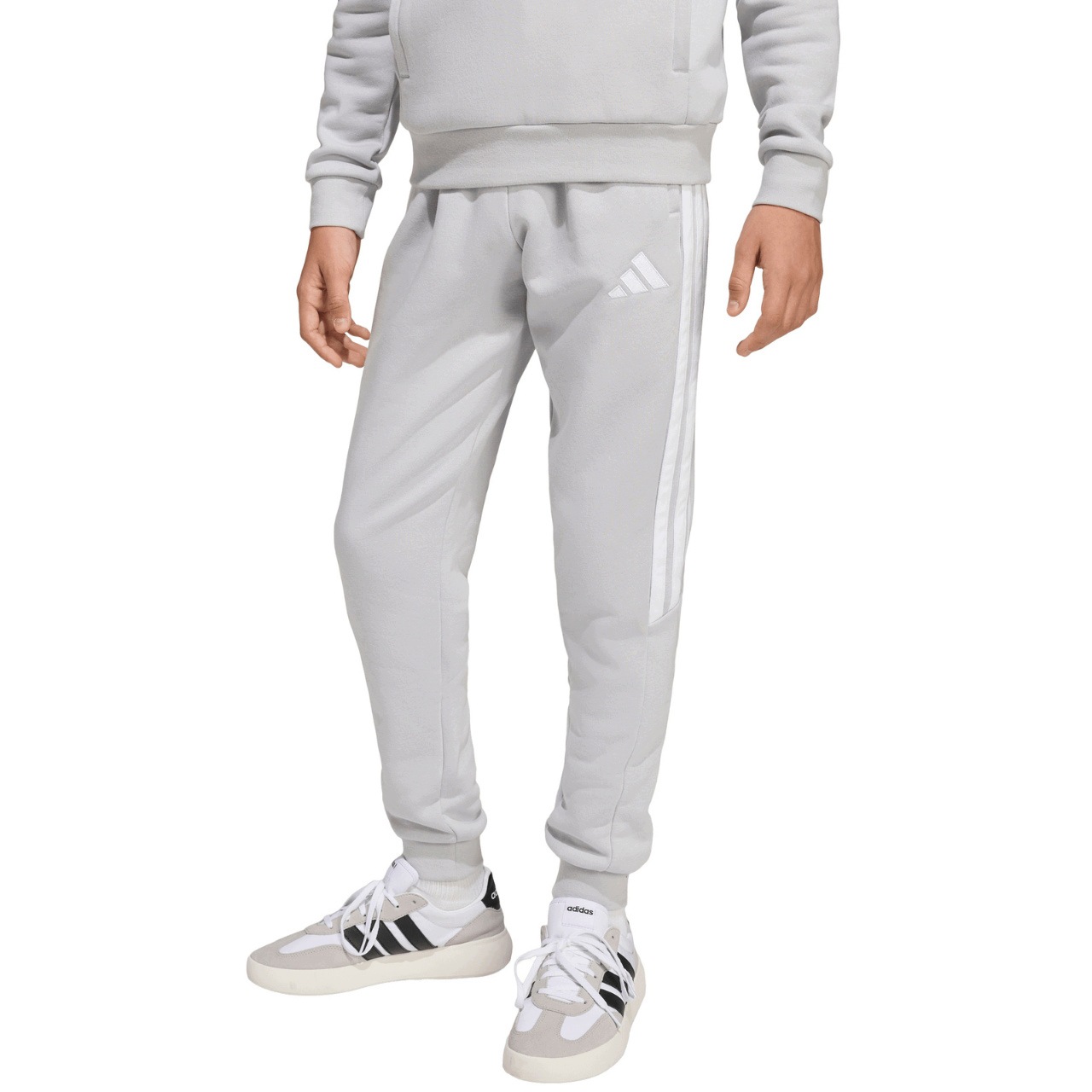 Spodnie Dziecięce adidas Tiro 26 Kieszenie na Zamek Dresowe Na Wf Szare 128