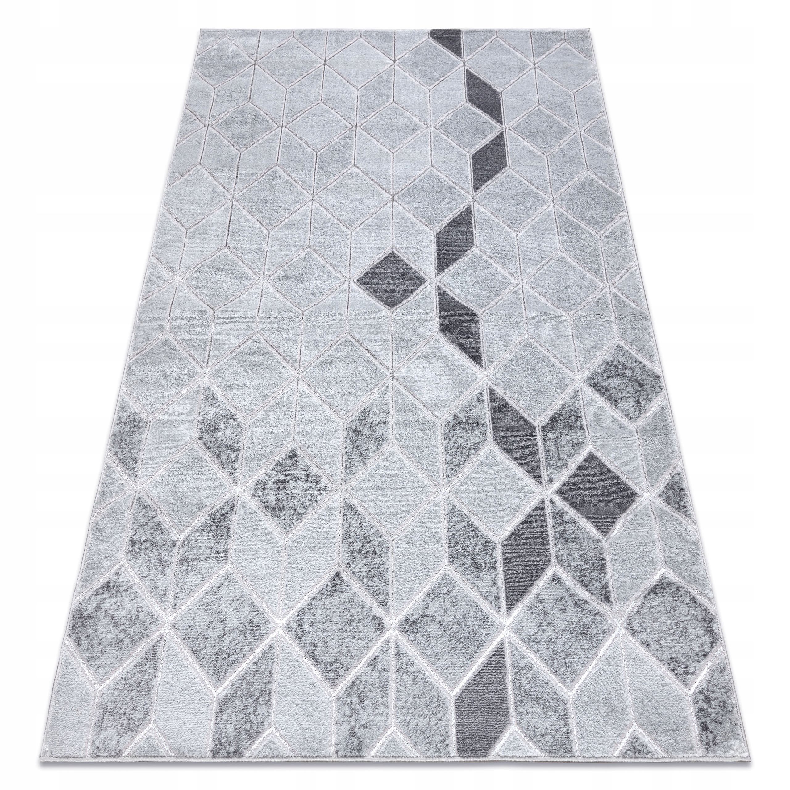 

Dywan Nowoczesny Mefe 160x220 cm Kostki 3D #AT3610