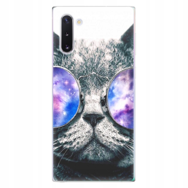 Silikonowe etui iSaprio Galaxy Cat do Samsung Galaxy Note 10