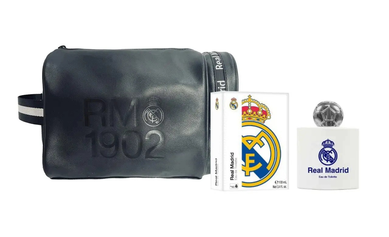 Real Madrid Premium kosmetyczka woda toaletowa 100 ml Air-Val