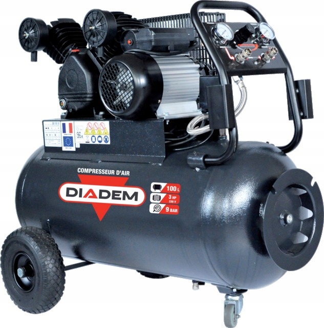 Kompresor 100l 3CV 230V 21m3 2,2 kW DIADEM