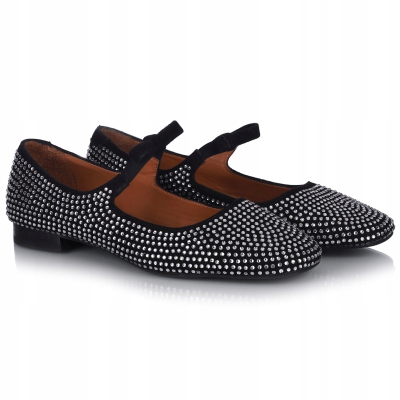 Dámské polobotky Bombonella 8T P033 044 Siyah Suet černé Kůže VEL.41