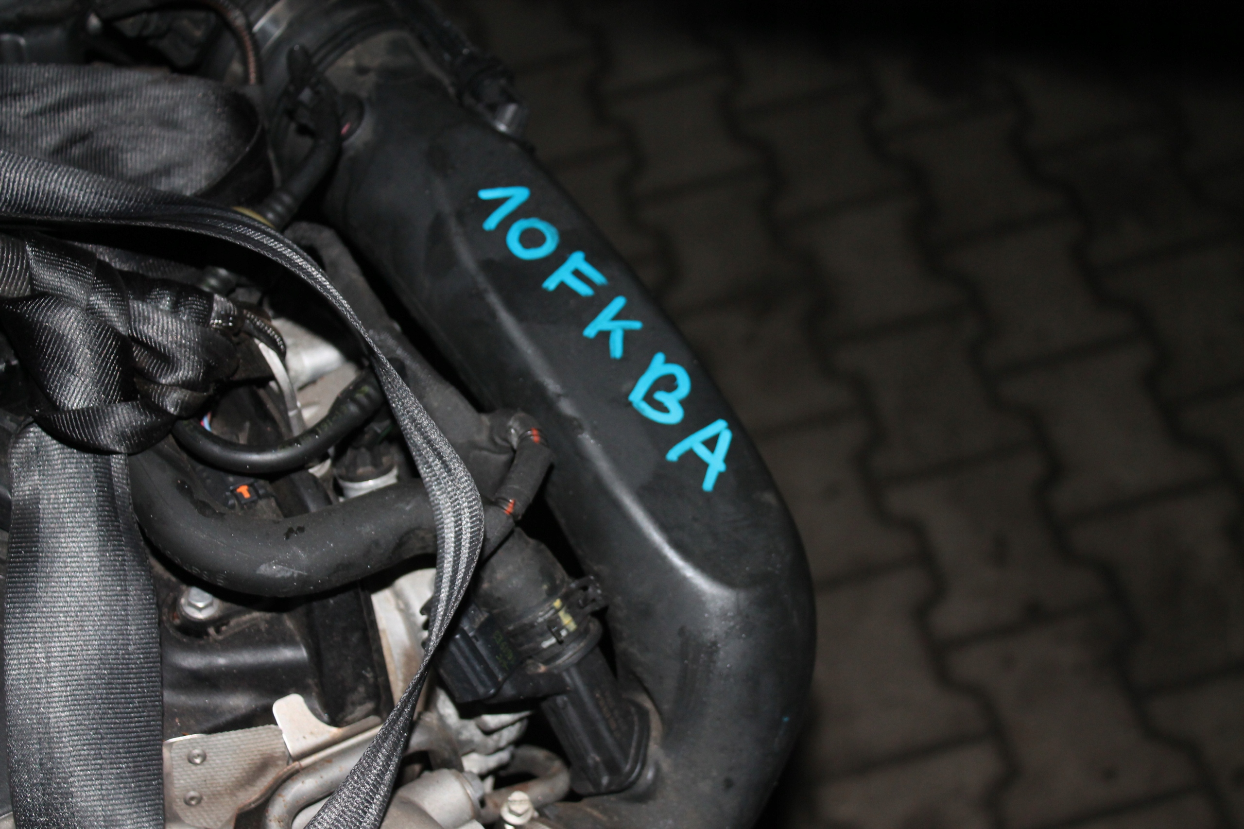 engine complete PEUGEOT CITROEN 70TYS KM PSA 10FKBA 5G06