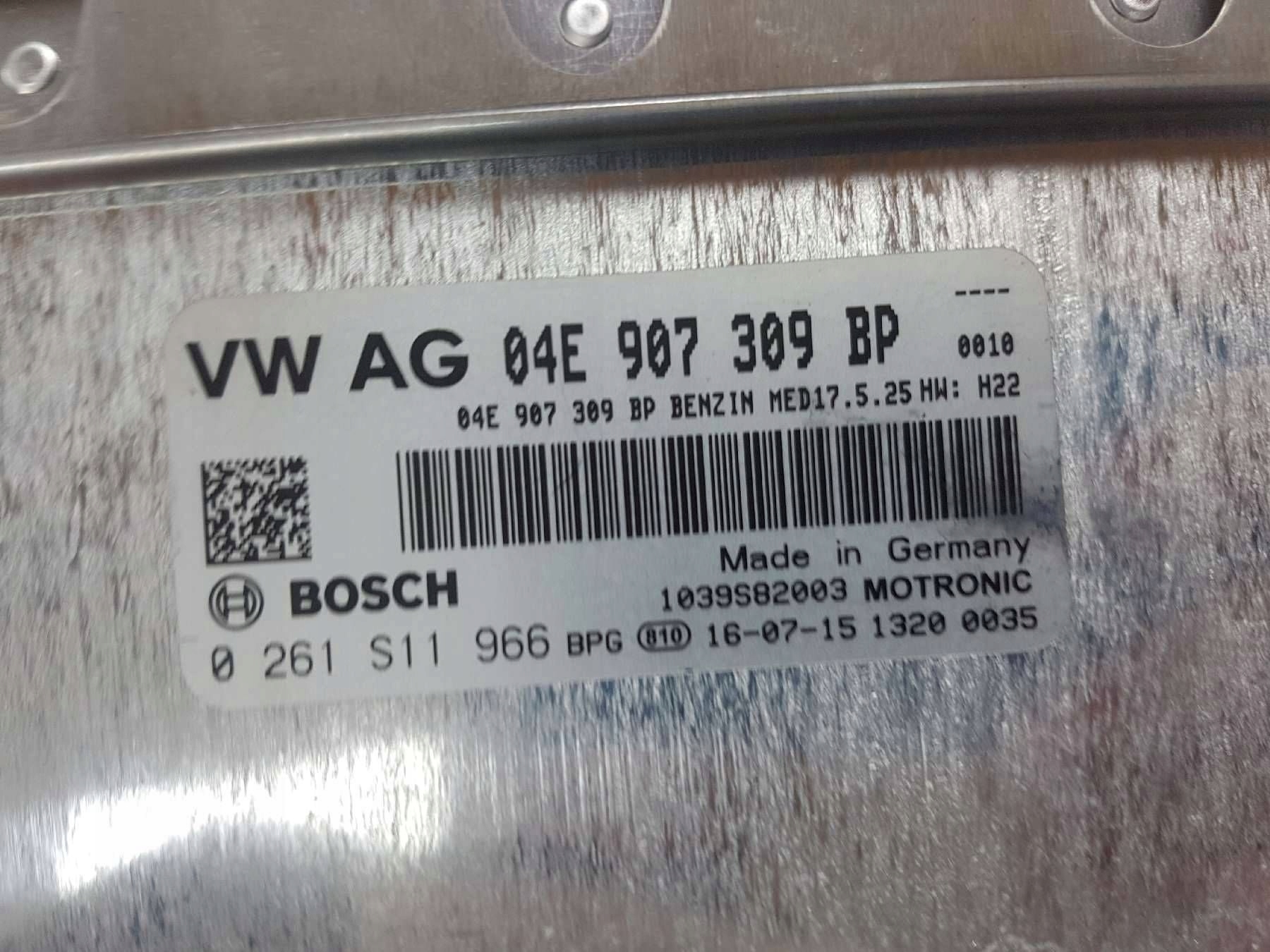 VW JETTA VII 1.4 TSI computer Motore 04E907309BP