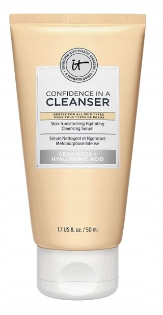 Gel na mytí obličeje It Cosmetics s kyselinou hyaluronovou a ceramidy 148 ml