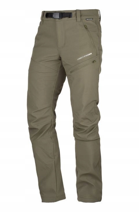 Męskie spodnie trekkingowe Northfinder Pete 2XL zielony