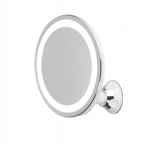 Adler Ad 2168 Koupelnové zrcadlo, 3 baterie Aaa, Led osvětlení, bílé