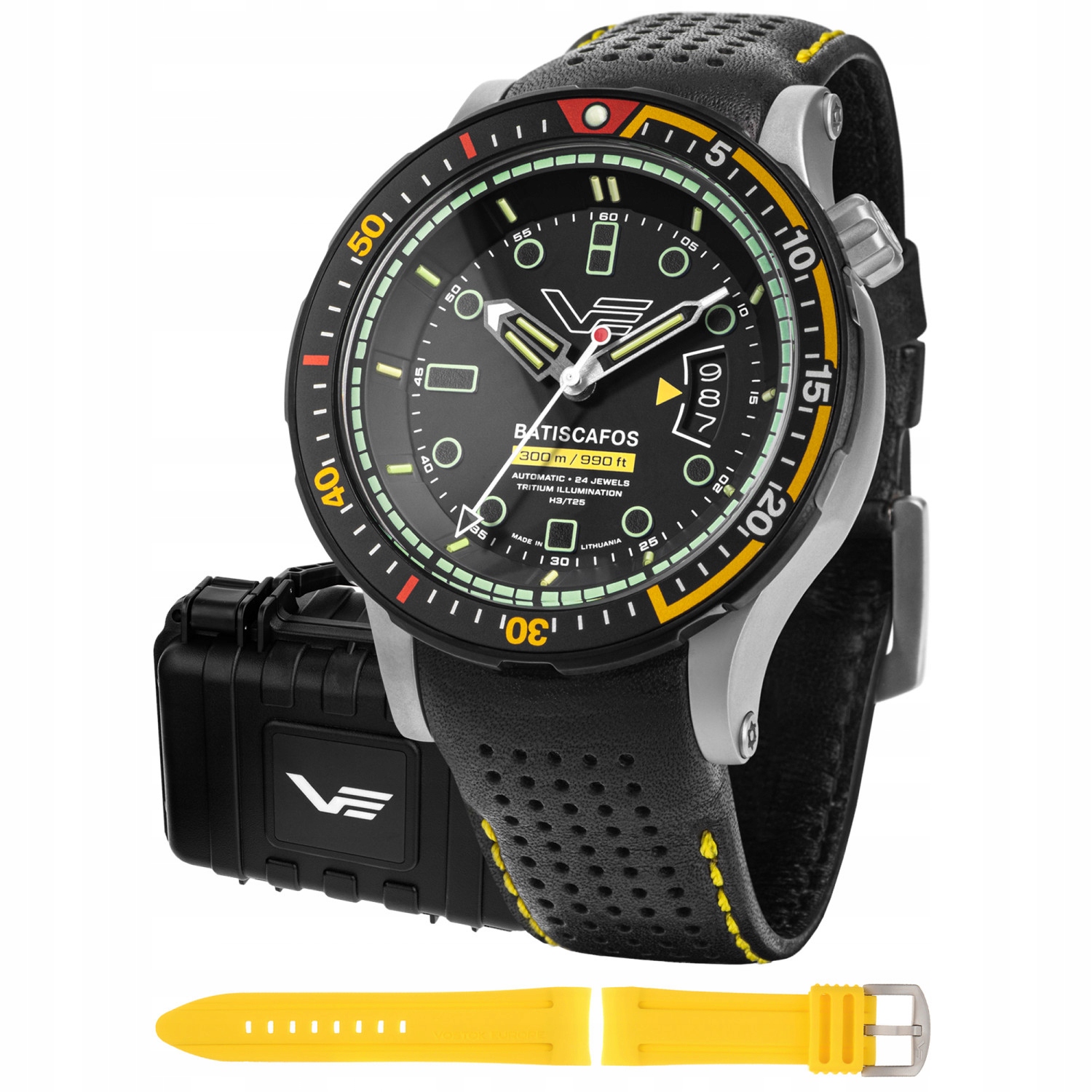 Pánské Hodinky Vostok Europe NH35A-511E767 černý pásek